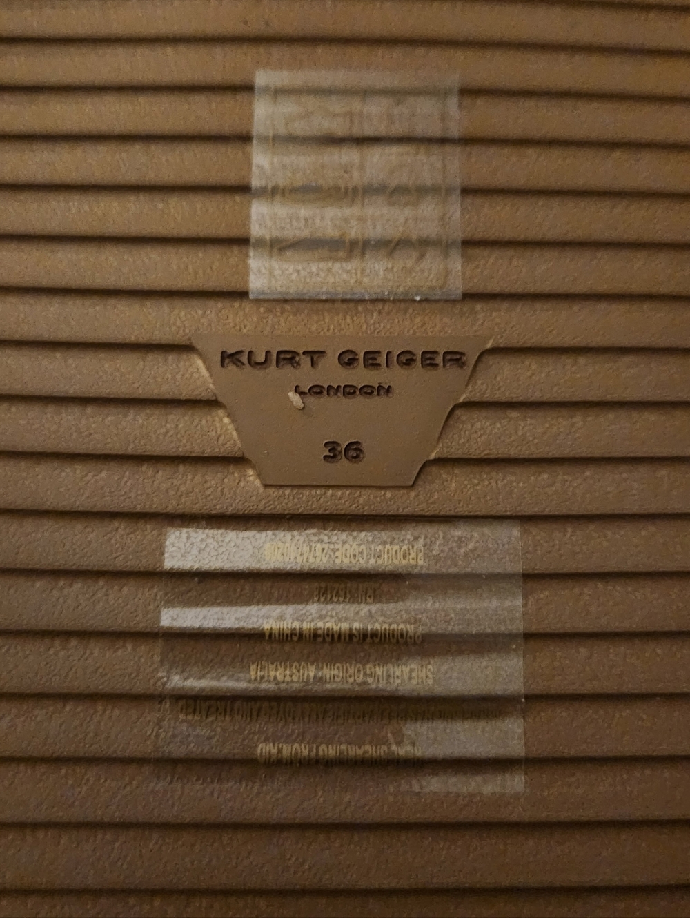 Kurt Geiger Embellished Shearling Sandals - Picture 4 of 4